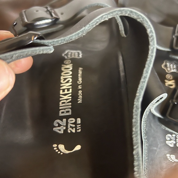 Birkenstock Monterey Exquisite Leather Size 42/9/9.5 - Picture 7 of 16